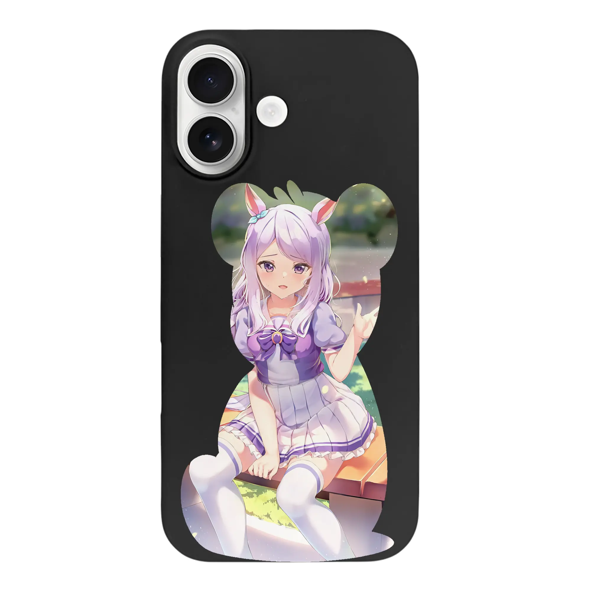 ウマ娘 プリティーダービー グッズ メジロマックイーン - iPhone 17 シリーズ シリコンケース 薄型 耐衝撃 指紋防止 ソフトタッチカバー 精密フィット 傷防止 保護ケース iPhone 17/17 Air/17 Pro/17 Pro Max 対応